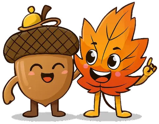 Toddler - Acorn And Leaf #1